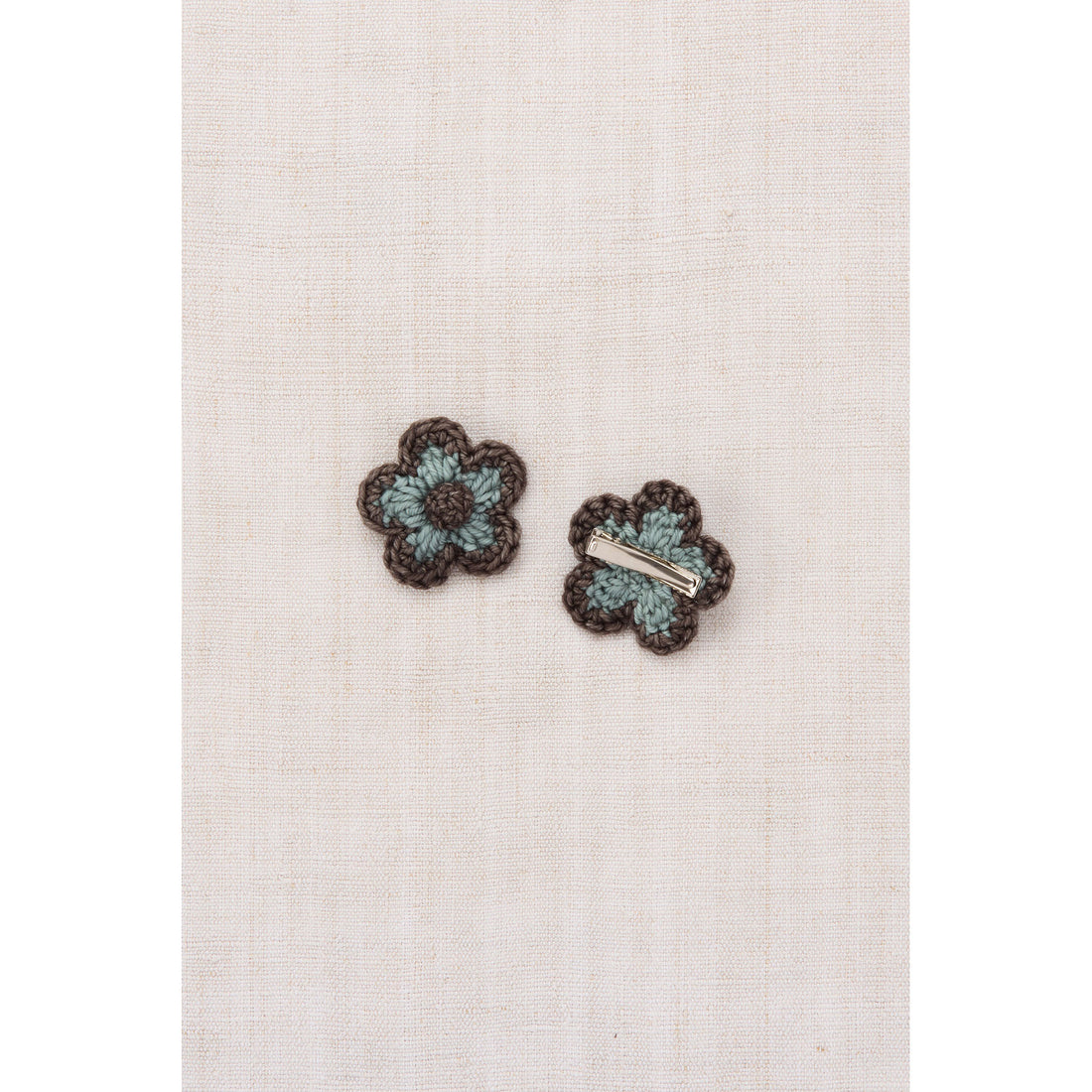 Misha and Puff Onsen Medium Flower Clip Set