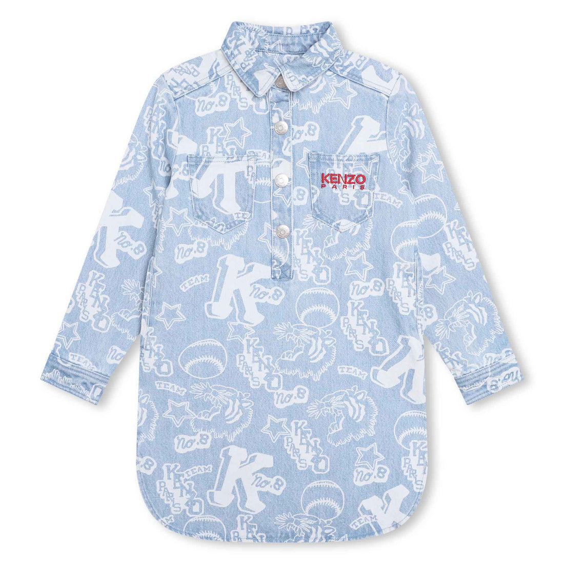 Kenzo Denim Shirt Dress