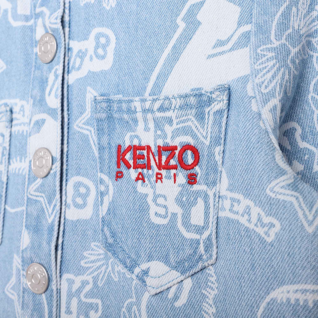 Kenzo Denim Shirt Dress
