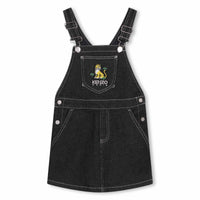 Kenzo Black Denim Jumper Dress