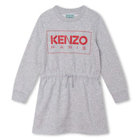 Kenzo Grey Marl Logo Dress