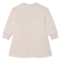Kenzo Beige Speckled Logo Dress