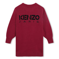 Kenzo Crimson Flower Dress