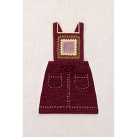 Misha and Puff Cambridge Running Stitch Pinafore