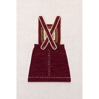 Misha and Puff Cambridge Running Stitch Pinafore