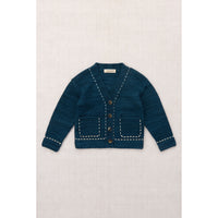 Misha and Puff Marine Blue Alma Mater Cardigan