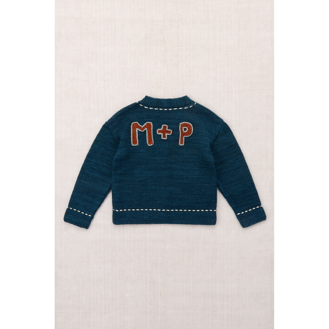 Misha and Puff Marine Blue Alma Mater Cardigan