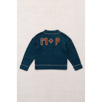 Misha and Puff Marine Blue Alma Mater Cardigan