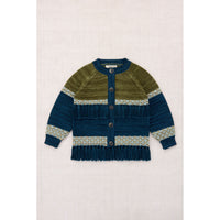 Misha and Puff Marine Blue Lore Fringe Jacket