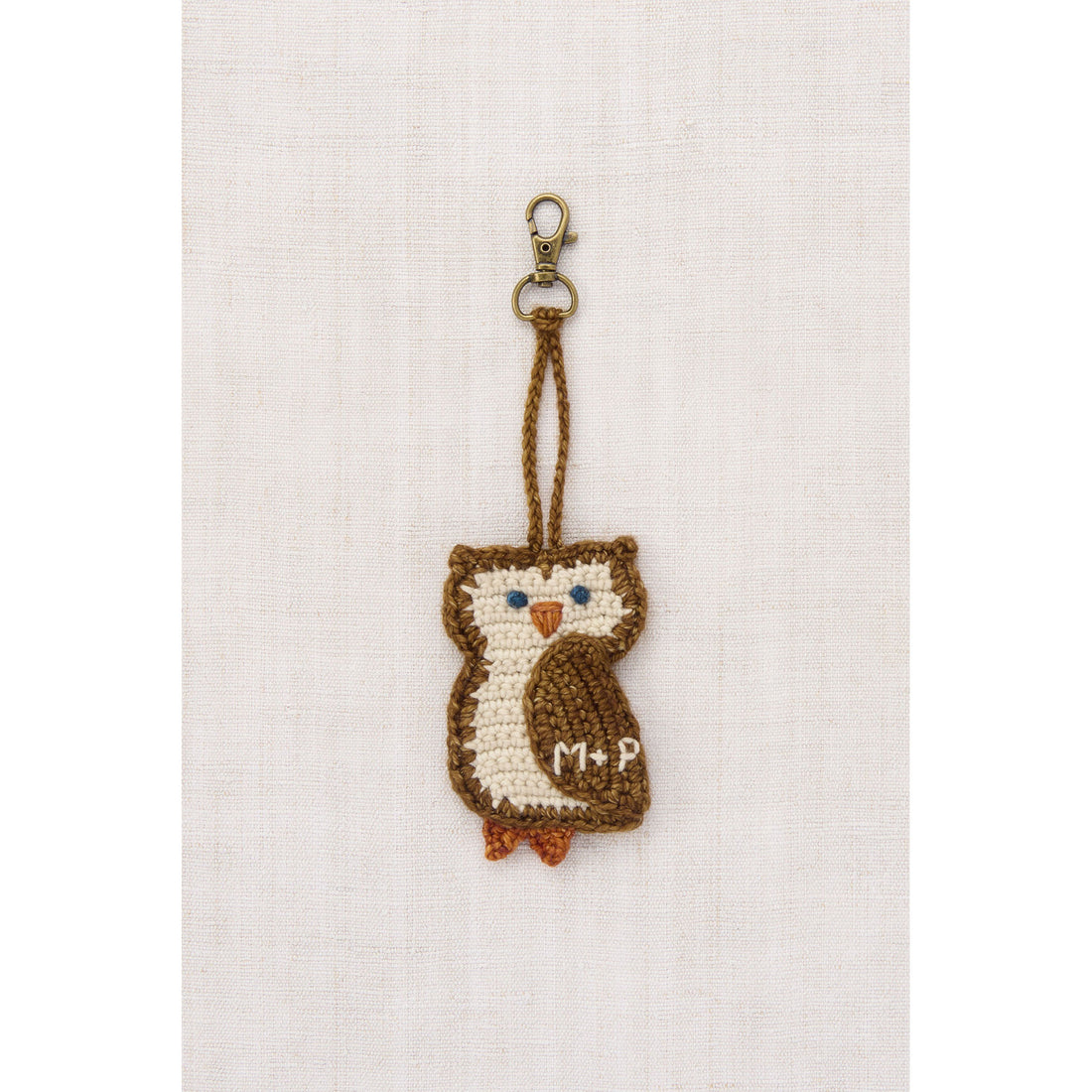 Misha and Puff Nutmeg Owl Bag Charm
