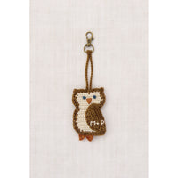 Misha and Puff Nutmeg Owl Bag Charm