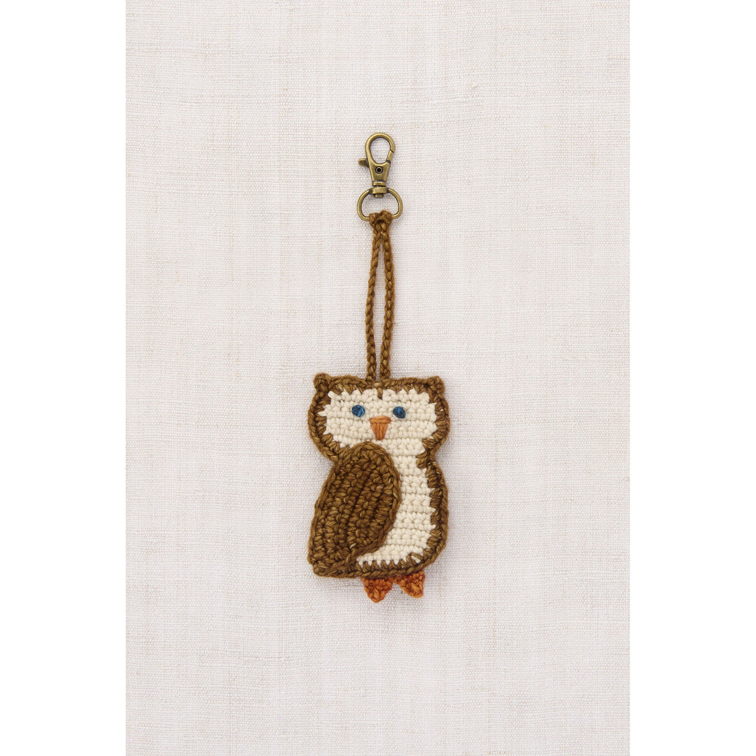 Misha and Puff Nutmeg Owl Bag Charm