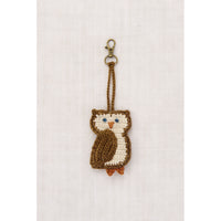 Misha and Puff Nutmeg Owl Bag Charm