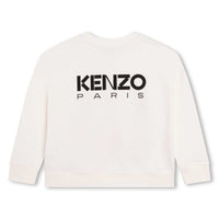 Kenzo Ivory Flower Sweatshirt