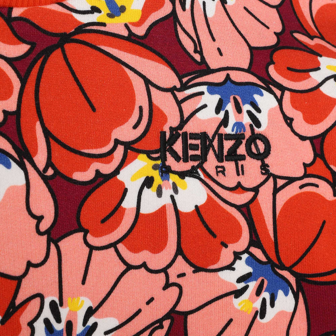 Kenzo Peach Floral Sweatshirt