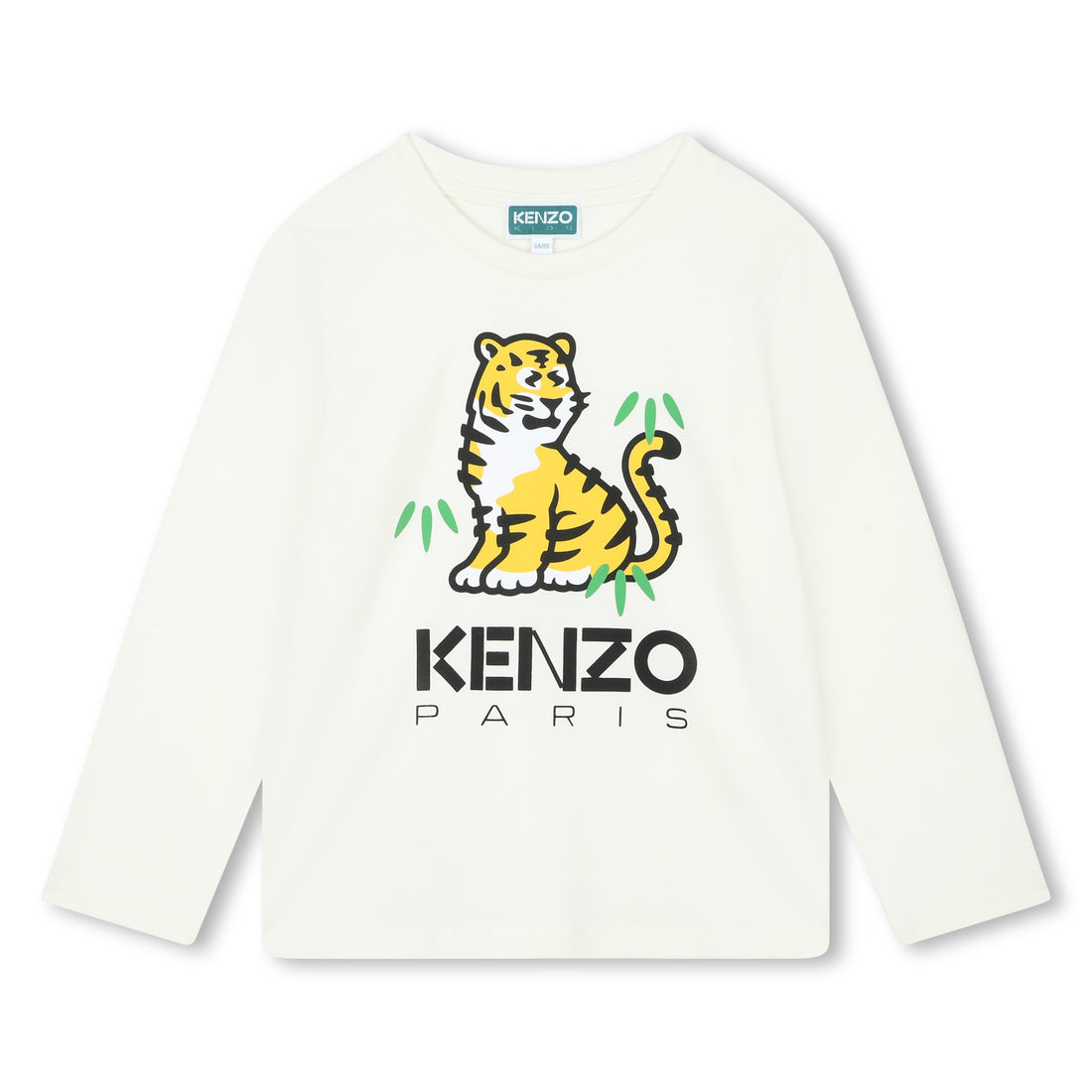 Kenzo Ivory Long Sleeve T-Shirt