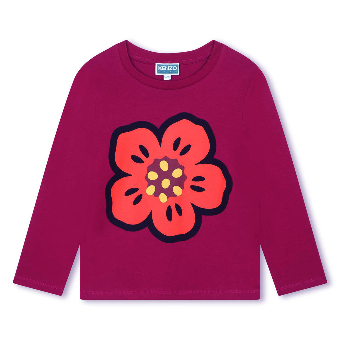 Kenzo Crimson Flower Tee