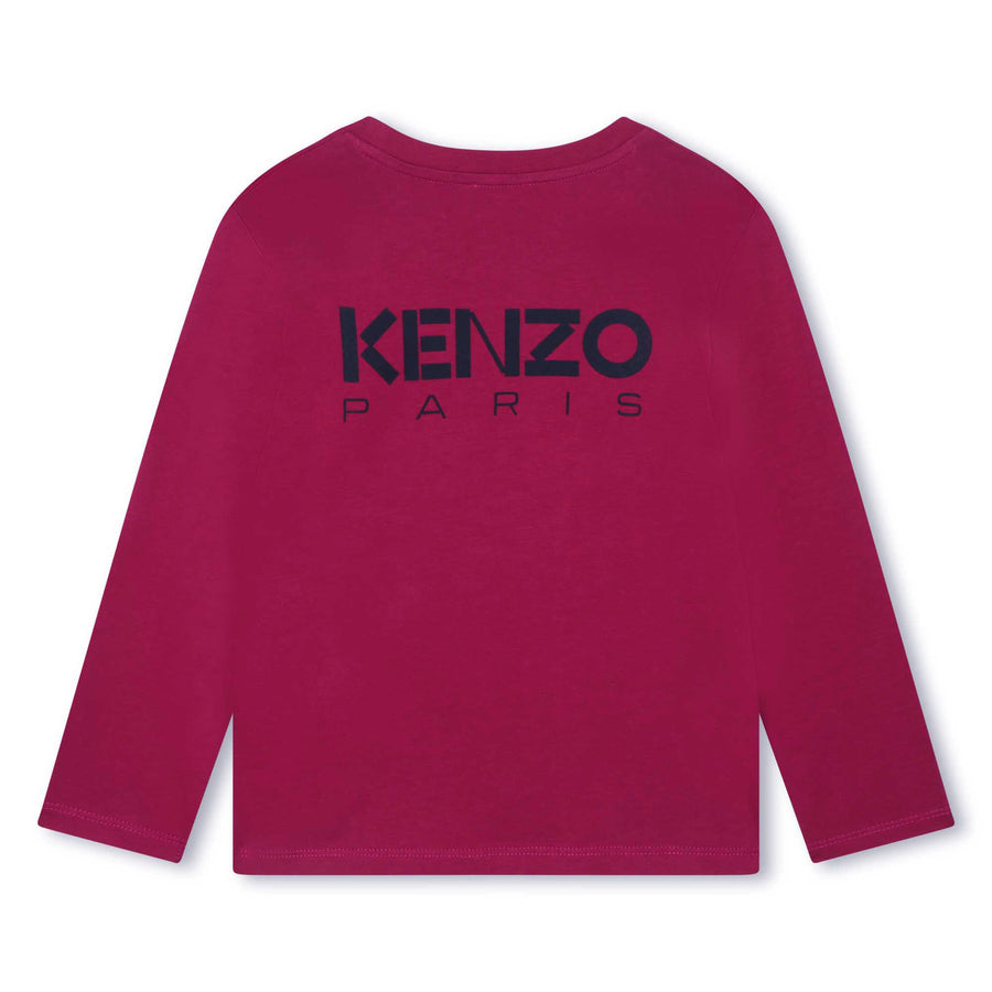 Kenzo Crimson Flower Tee