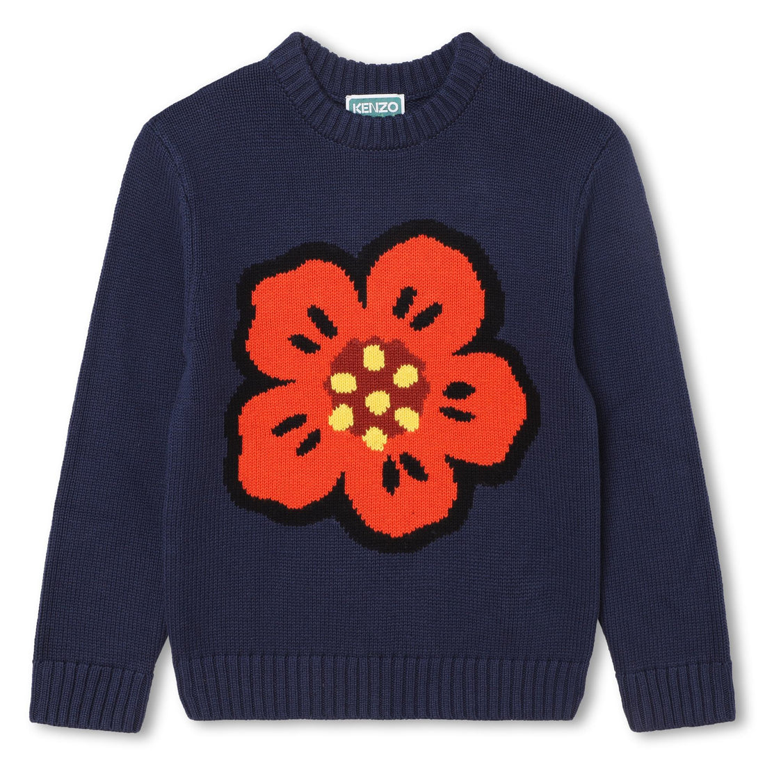 Kenzo Navy Flower Pullover