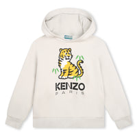 Kenzo Stone Tiger Hooded Sweatshirt