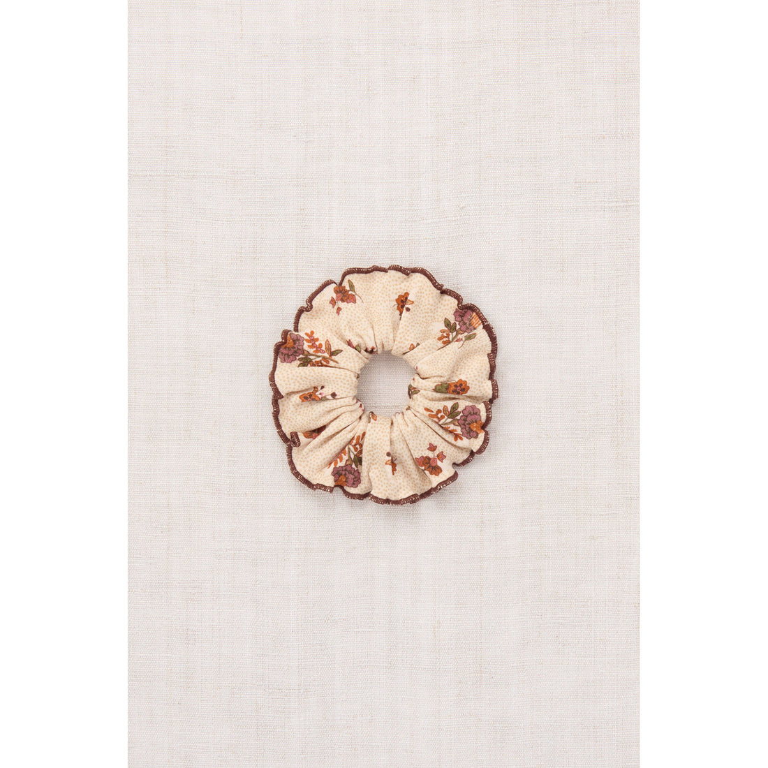 Misha and Puff String/Antique Rose Holyoke Floral Scrunchie