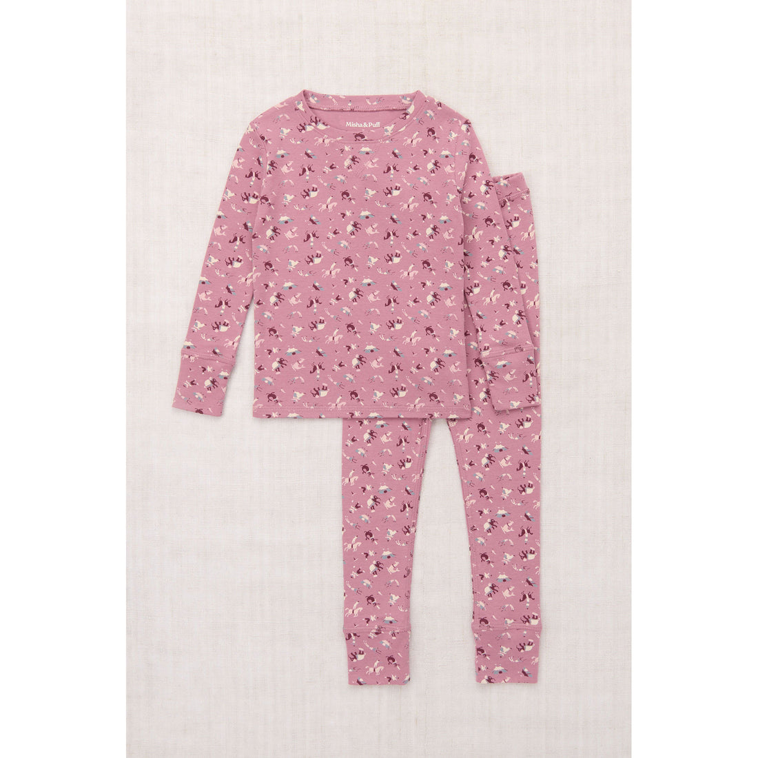 Misha and Puff Antique Rose Circus Pajama Set