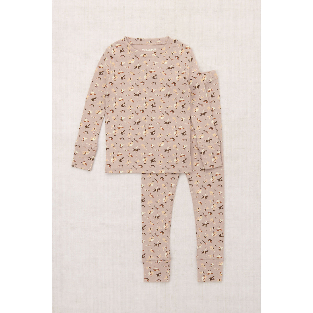 Misha and Puff Turtledove Circus Pajama Set