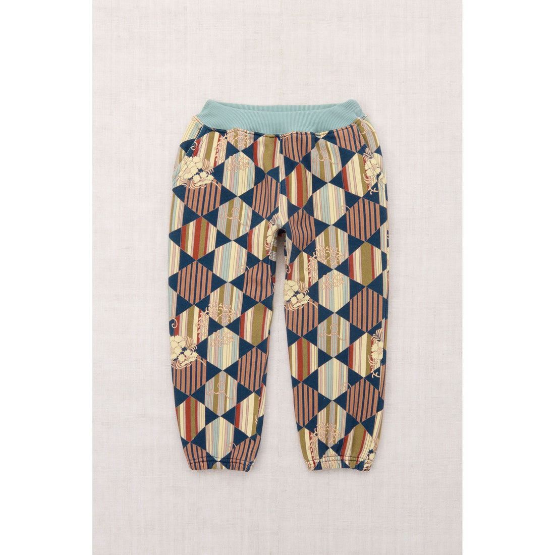 Misha and Puff Marine Blue Tessellation Gymclass Jogger