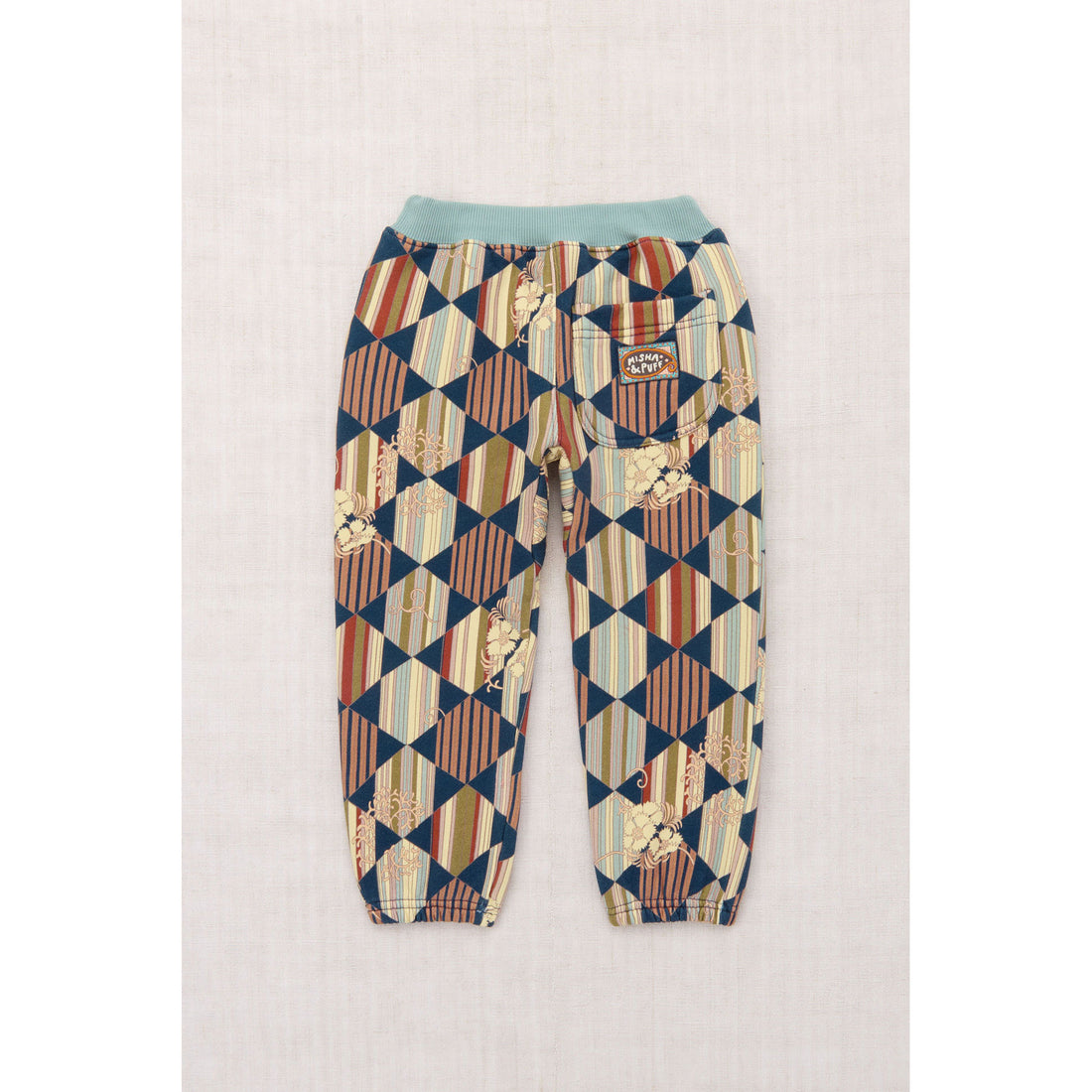 Misha and Puff Marine Blue Tessellation Gymclass Jogger