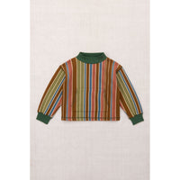 Misha and Puff Nutmeg Afterschool Stripe Roo Sweatshirt