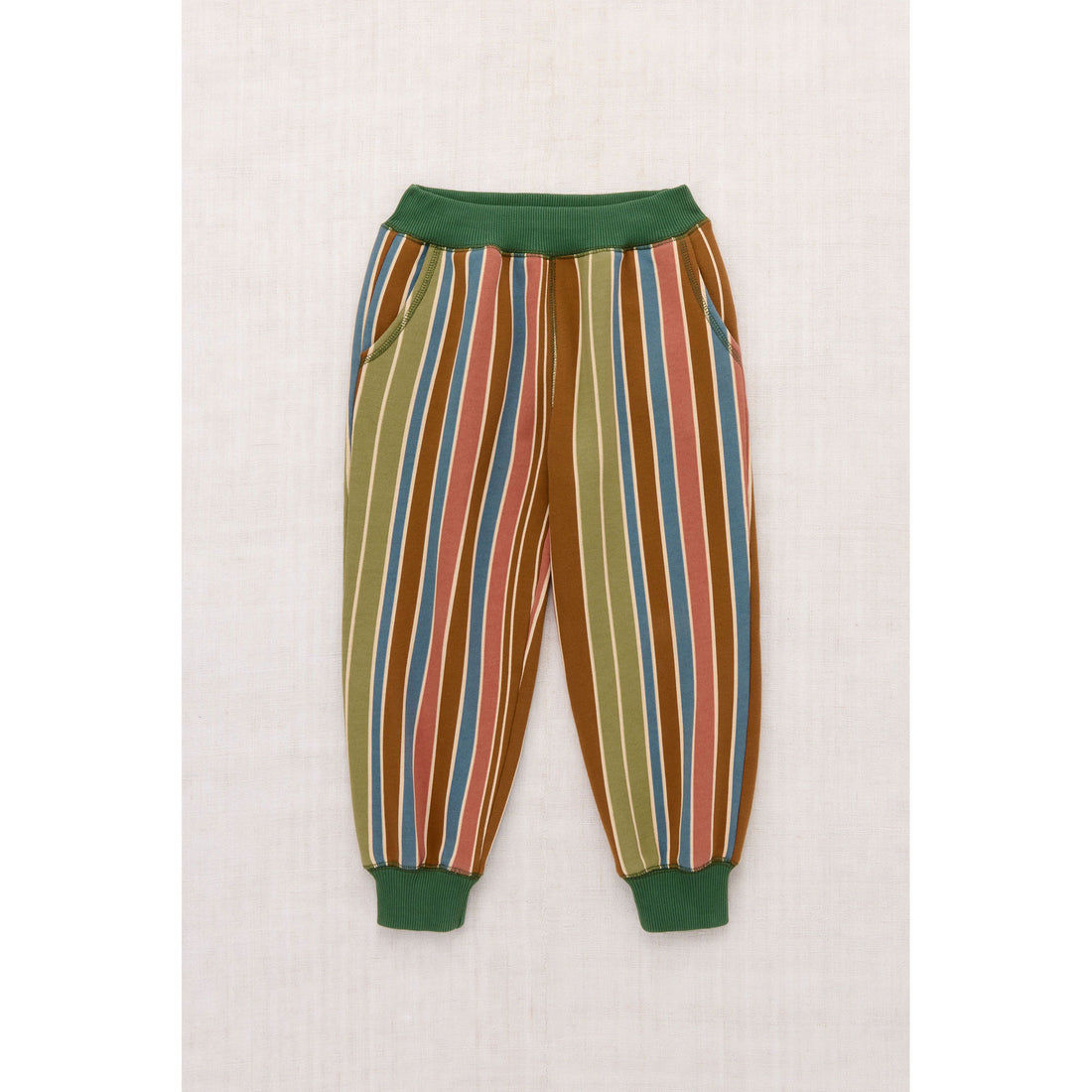 Misha and Puff Nutmeg Afterschool Stripe Court Jogger