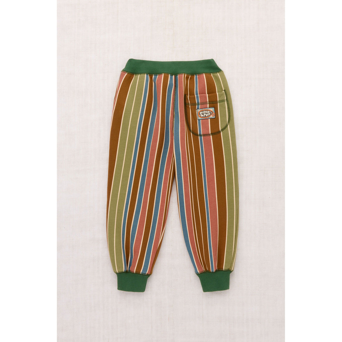 Misha and Puff Nutmeg Afterschool Stripe Court Jogger