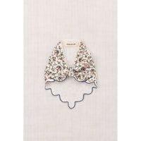 Misha and Puff String Embroidered Scallop Scarf