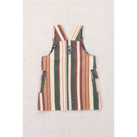 Misha and Puff String Afterschool Stripe Canvas Buckle Jumper Dress