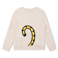 Kenzo Beige Tiger Speckled Sweatshirt