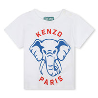 Kenzo White Elephant Tee