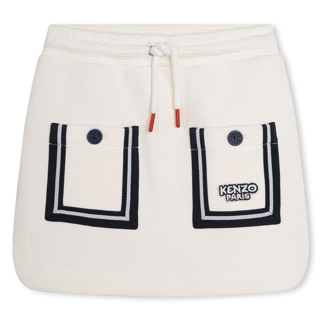 Kenzo Ivory Big Pockets Skirt