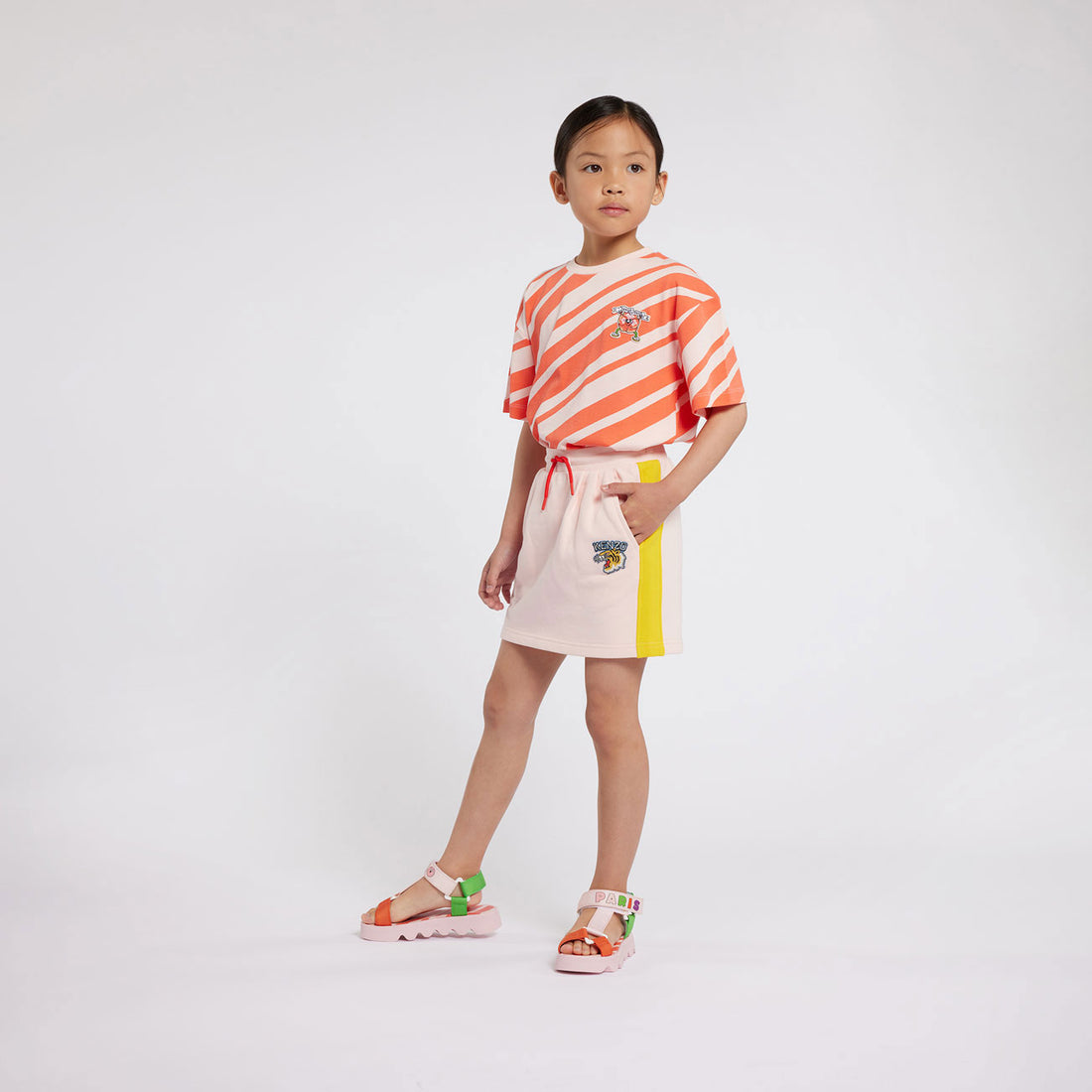 Kenzo Veiled Pink Skirt