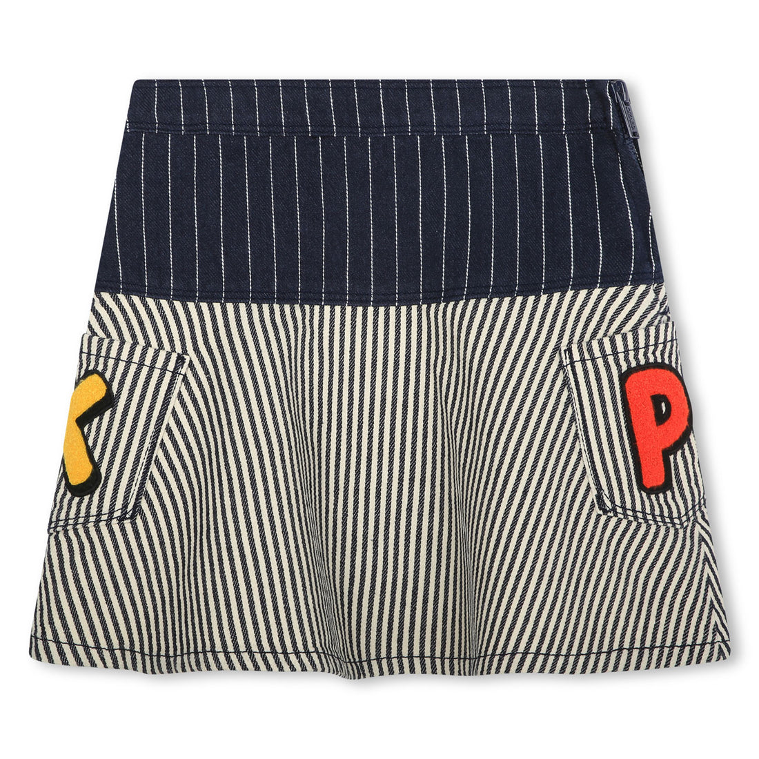 Kenzo Navy Pinstripe Skirt