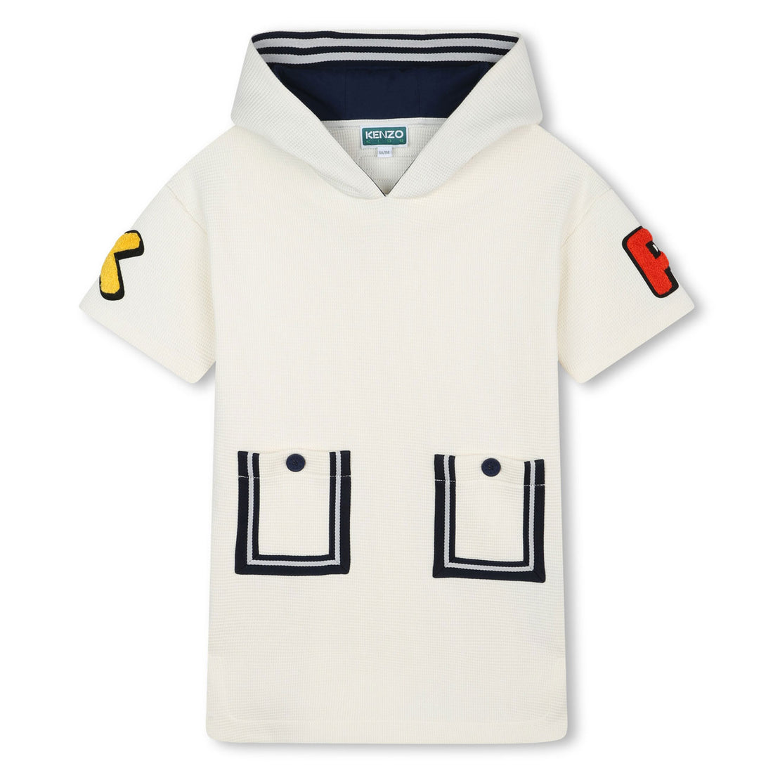 Kenzo Ivory Pockets Dress