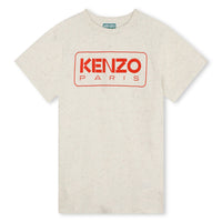 Kenzo Ivory Logo Dress