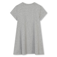 Kenzo Grey Marl Short Sleeved Dress