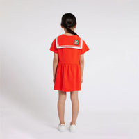 Kenzo Bright Red Sailor Dress