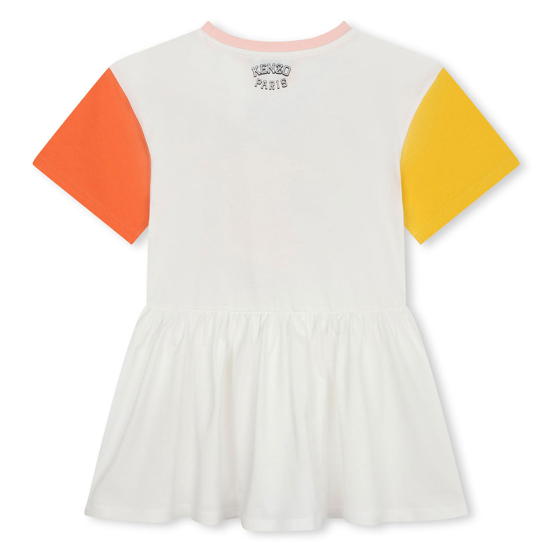 Kenzo Ivory Colorblock Dress