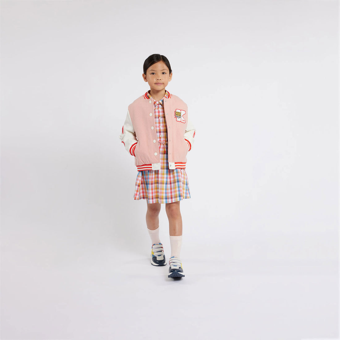 Kenzo Yellow Plaid Dress