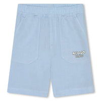 Kenzo Pale Blue Bermuda Shorts