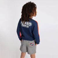 Kenzo Bright Red/Navy Back Sweatshirt