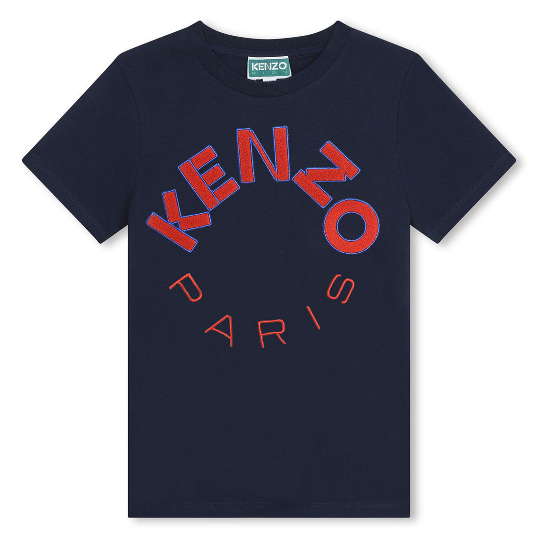 Kenzo Navy Logo Circle T-Shirt