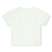 Kenzo Ivory Logo Short Sleeves T-Shirt