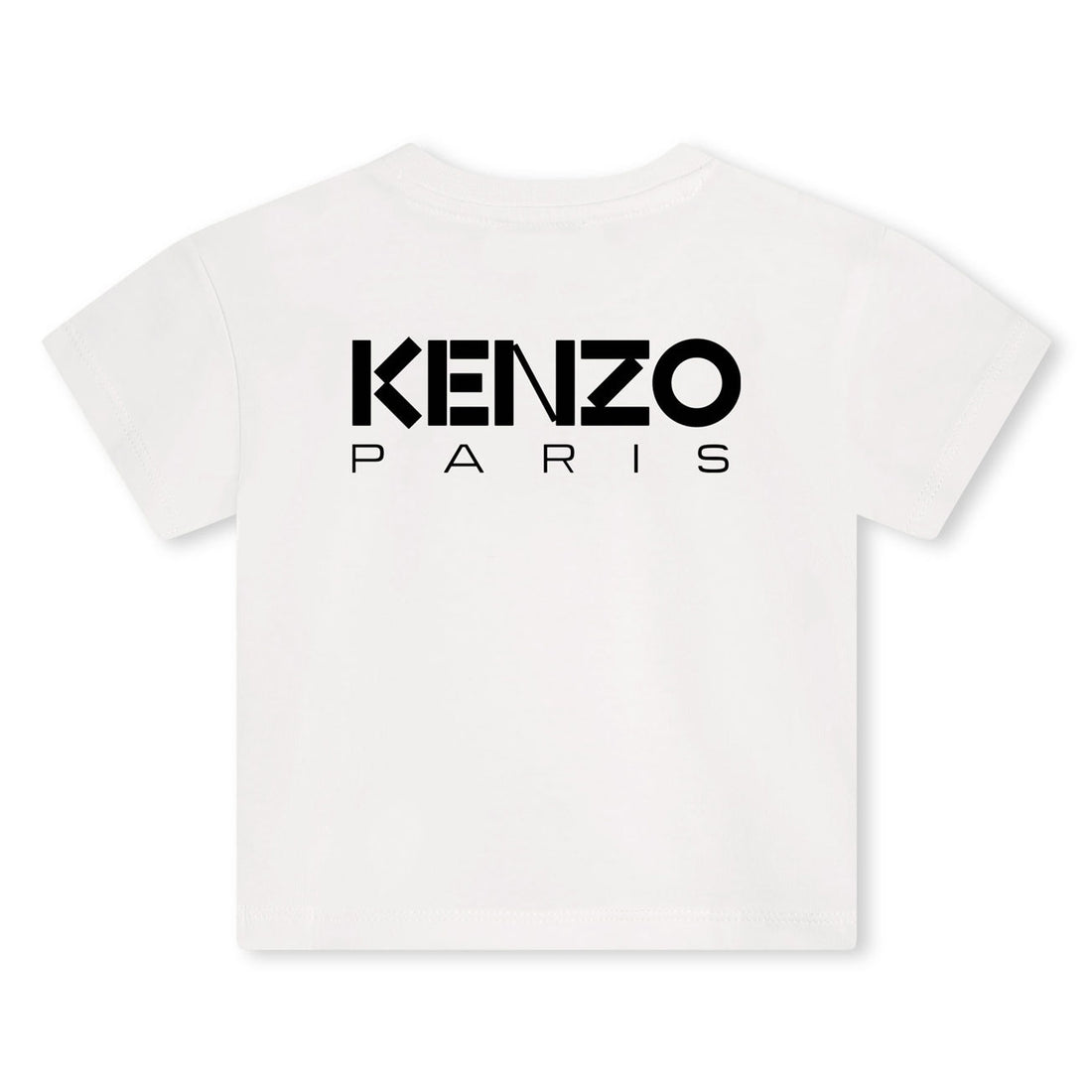 Kenzo Ivory Flower Back T-Shirt